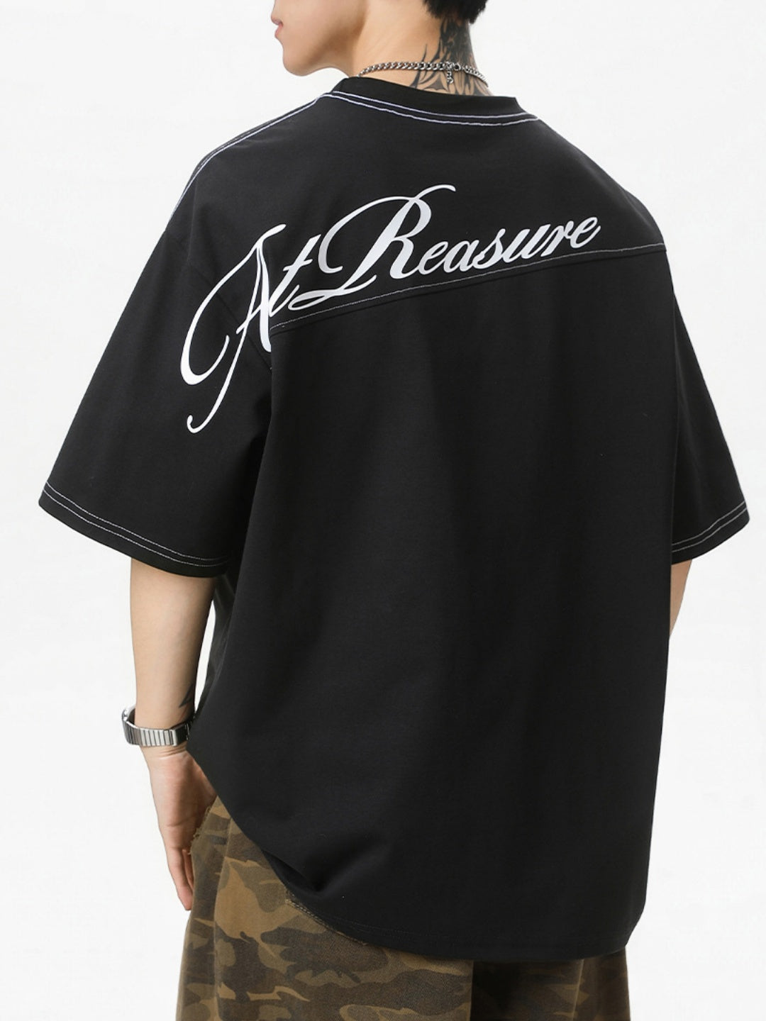 Back Segmentation Printed T-shirts