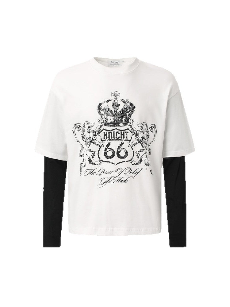Liber Autumn Neutral wear Printed Creativity T-shirts