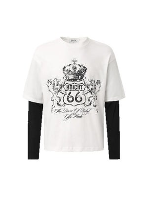 Liber Autumn Neutral wear Printed Creativity T-shirts