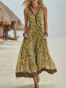 Simple Solid Color Patchwork Dress