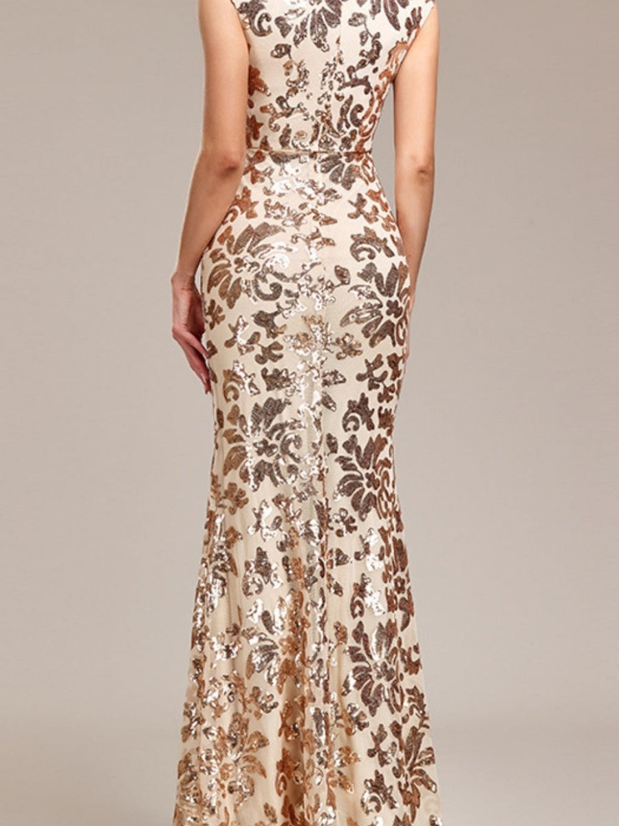 Liber Summer Women's Sequins Maxi Dresses