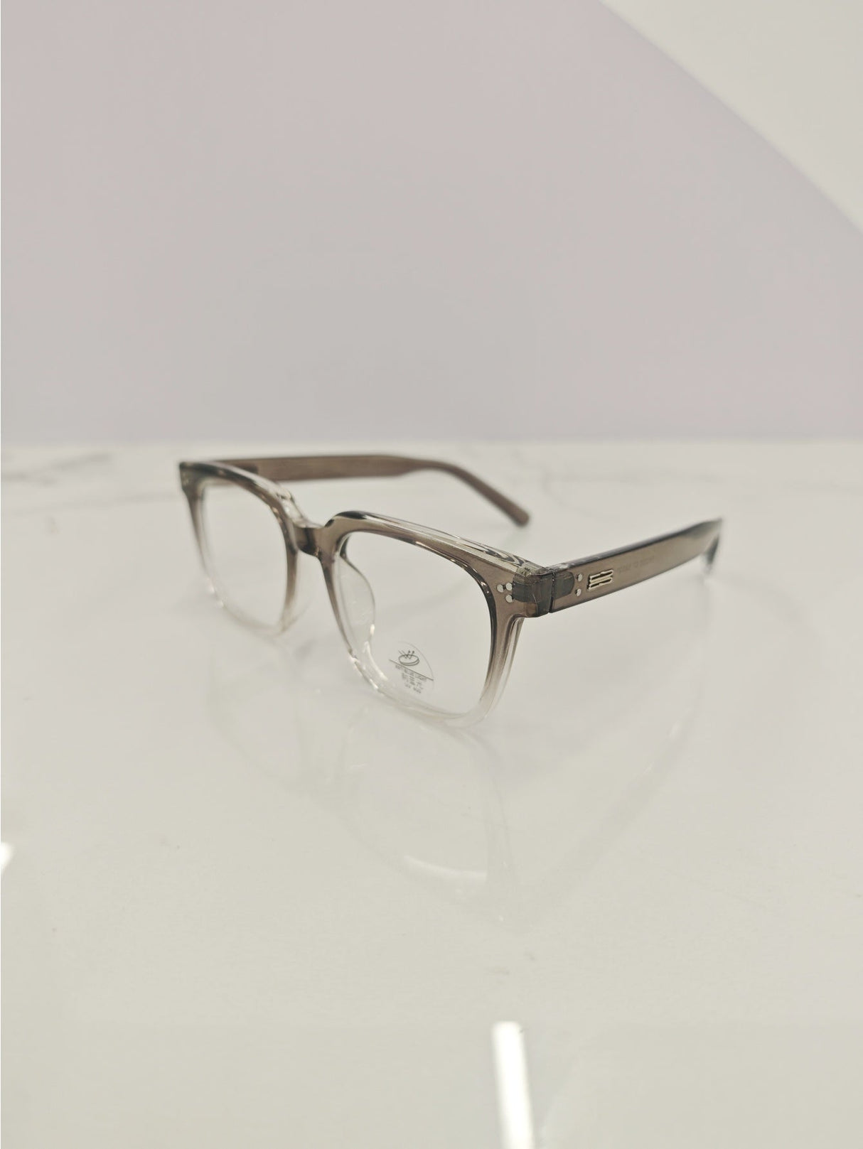 Semi-transparent Prescription Glasses