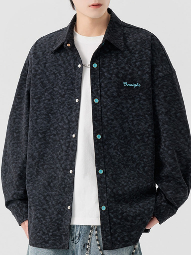 Printed Embroidery Corduroy Wear-resistant Shirts