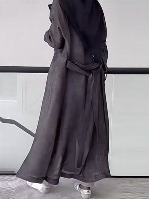 Simplicity Slimming Trench Coats