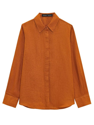 Shirts Loose Trousers 2-piece Sets