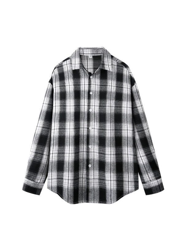 Color Matching Plaid Simplicity Shirts
