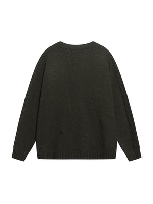 Christmas Retro Elk Jacquard Sweaters Cardigan