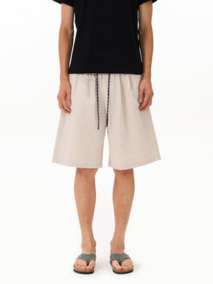 Plaid Loose-fit Five Points Shorts