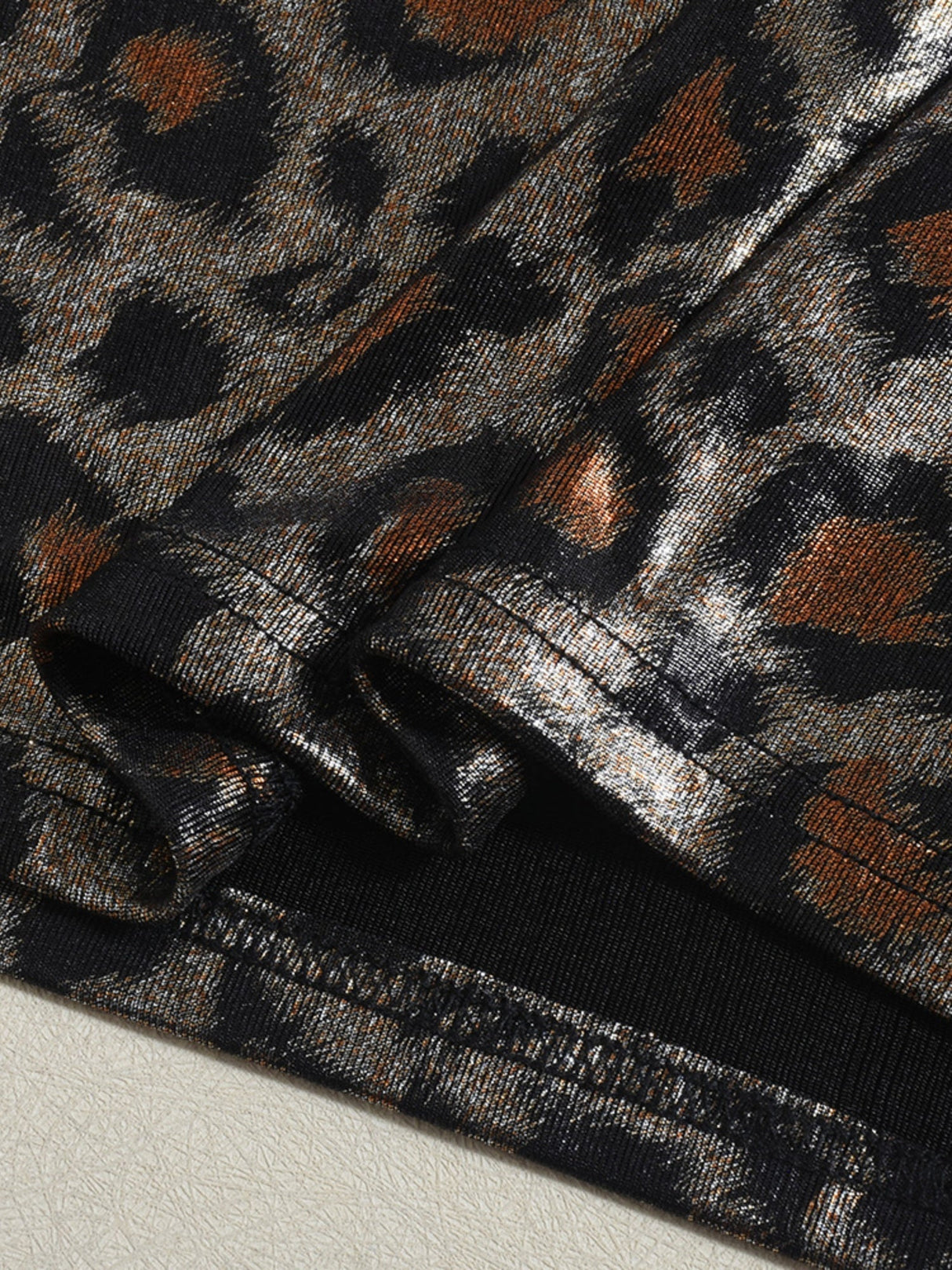 Liber Leopard Print Strapless Mini&Short Dresses