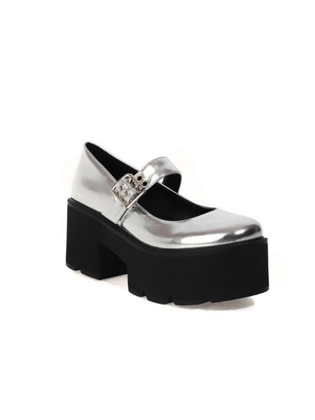 Platform Mary Janes