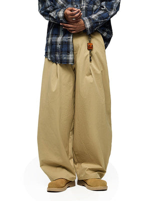 Liber Autumn Men's Solid Color Pants