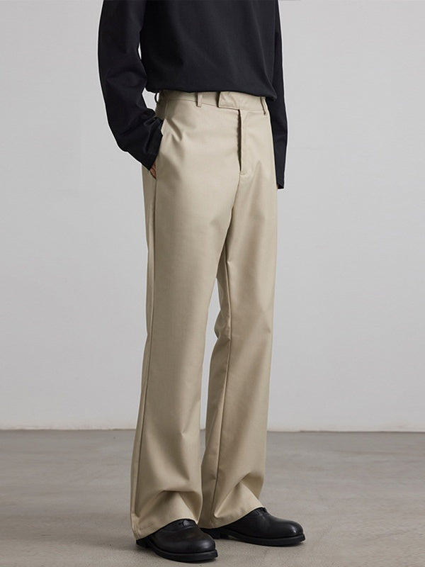 Liber Autumn Men's Solid Color Pants