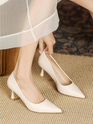 Liber Spring and autumn women's high heels