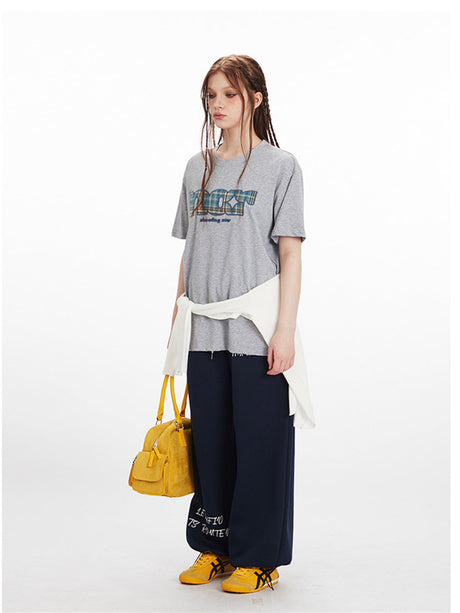 Liber Spring Women's  LettersT-shirts