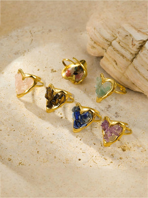 Colorful Heart Ring