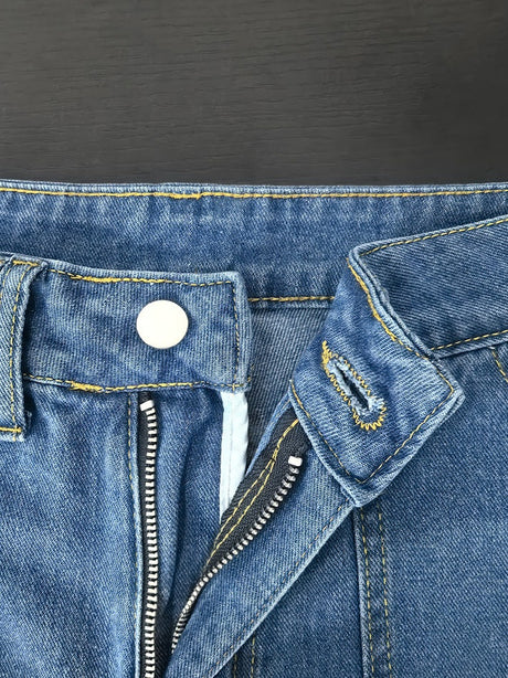 Liber Summer Women's Solid Color Jeans