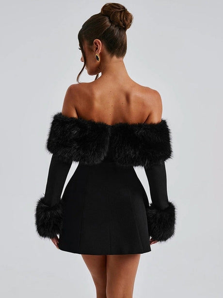 Liber Autumn Women's Backless Mini&Short Dresses