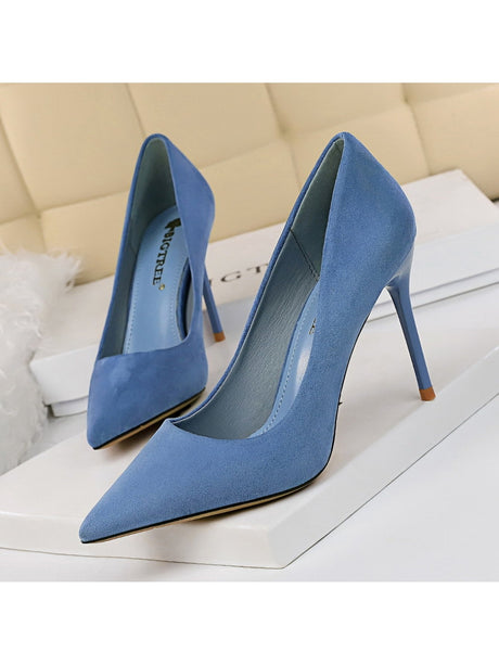 Liber Spring and autumn women's high heels