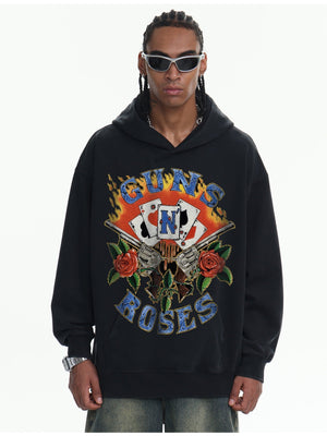 Retro Printed Hoodies