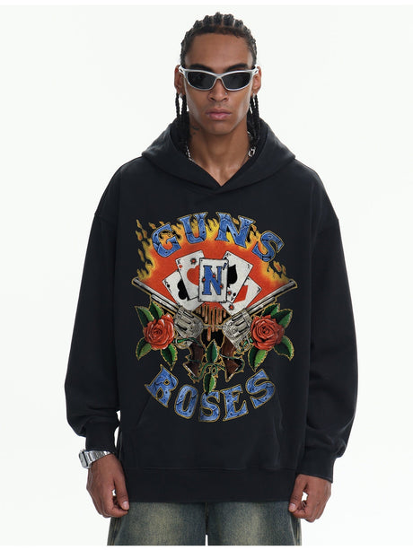 Retro Printed Hoodies