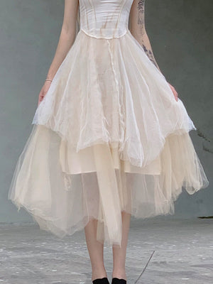 Xiomara 1.1 Spaghetti Strap Tulle Dress