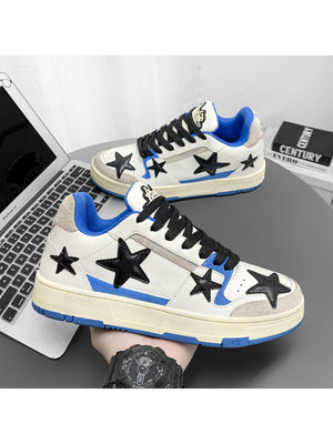 Liber Four Seasons Five-Pointed Star Men's Casual Sneakers