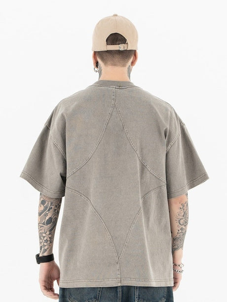 Liber Summer Men's Printed Letter T-shirts
