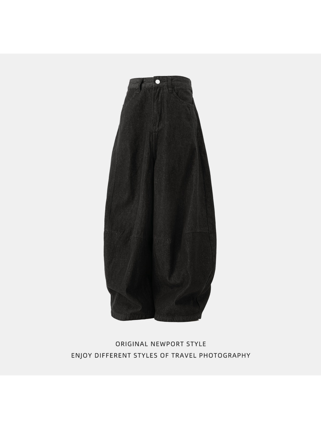 Liber Autumn Men's Solid Color Jeans