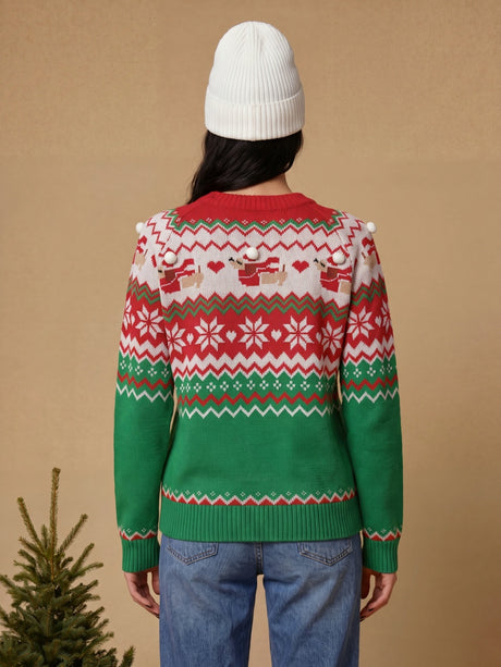 Christmas Patterns Headgear Christmas Tree Sweaters