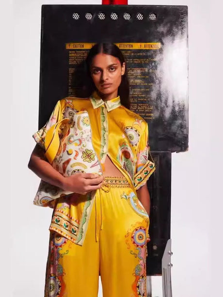 Liber Summer Women's Printed 2-piece Sets