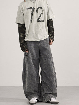 Liber Autumn Neutral wear Pocket decoration Other Cargo Trousers