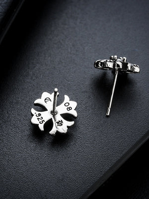 Boucles d'oreilles Haoshi en diamant croisé