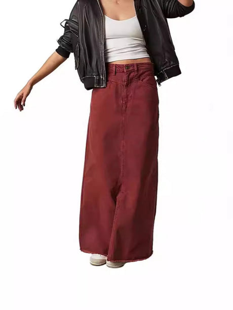 Liber Summer Women's Solid Color Jeans