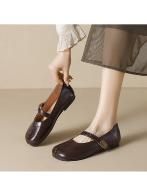 Liber Spring and Autumn Women's Mary Jane Shoes
