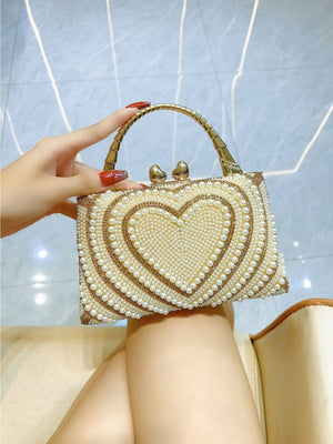 Liber Four Seasons ACC Pearl Love Saddle Bag