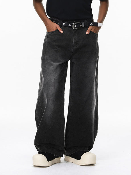 Liber Autumn Neutral wear Solid Color Jeans