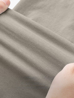 Liber Autumn Neutral wear Solid Color T-shirts