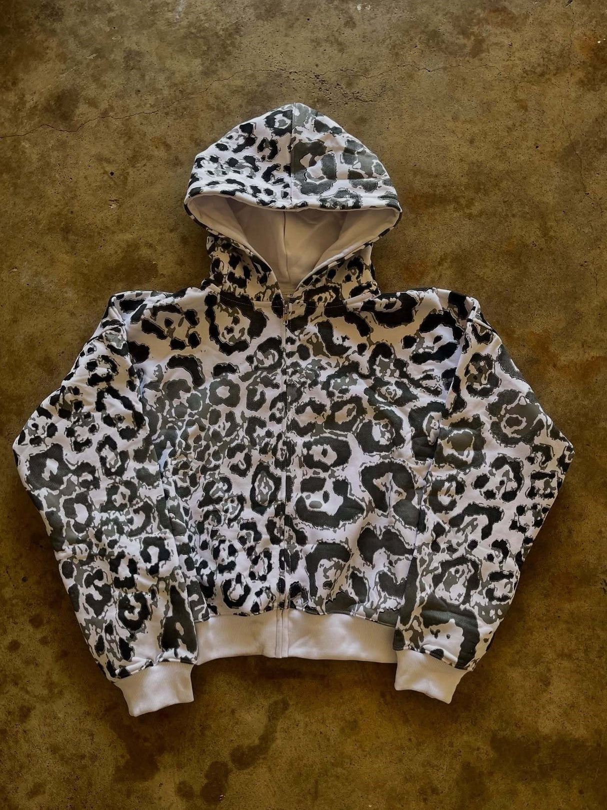 Liber Autumn Neutral wear Leopard 2-piece Sets