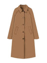 Old Lattice lining Mid-length Trench Coats