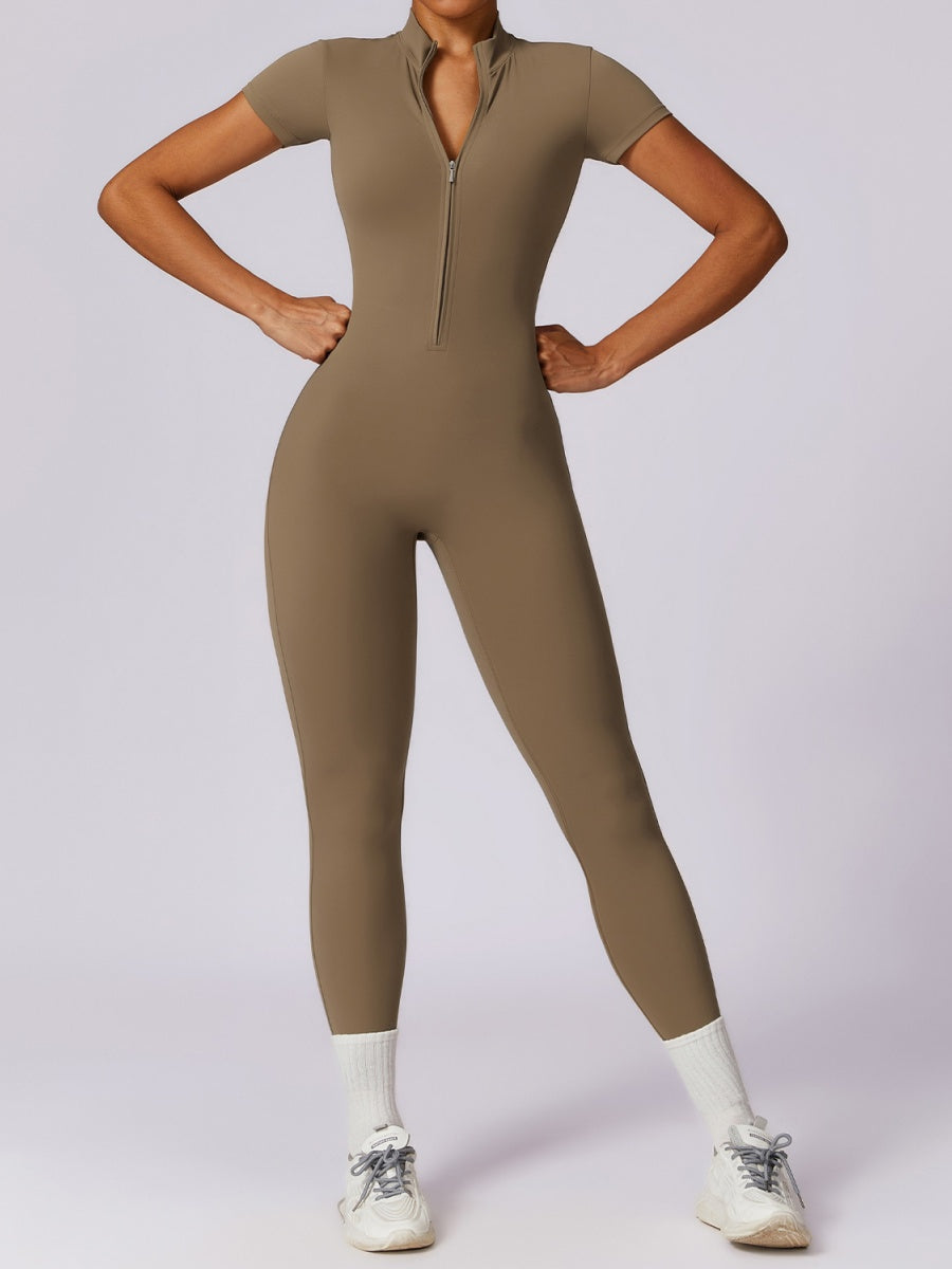 Liber Autumn Women's Zipper Bodysuit