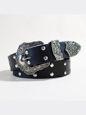 Retro Rivet Punk Belts