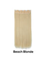 Seamless, Invisible, One-piece Long Straight Wig With Fluffy Hair
