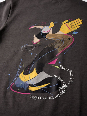 T-shirts à imprimé animalier color-block