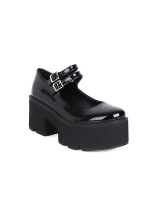 Platform Mary Janes