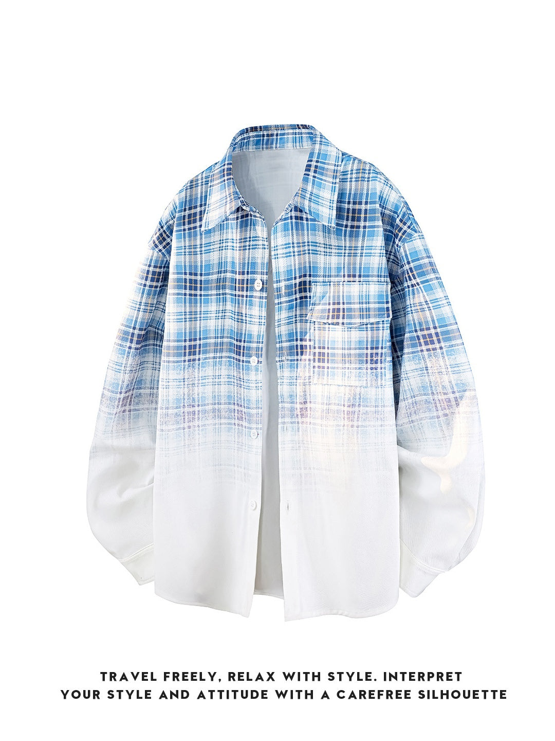 Gradient Plaid Shirts