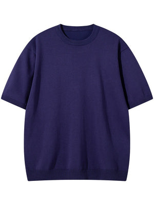Retro Old Money Style Leisure T-shirts