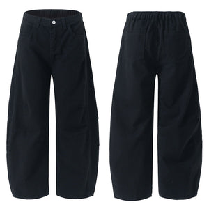 Deconstruction Machete Loose Silhouette Vintage Floor-length Pants