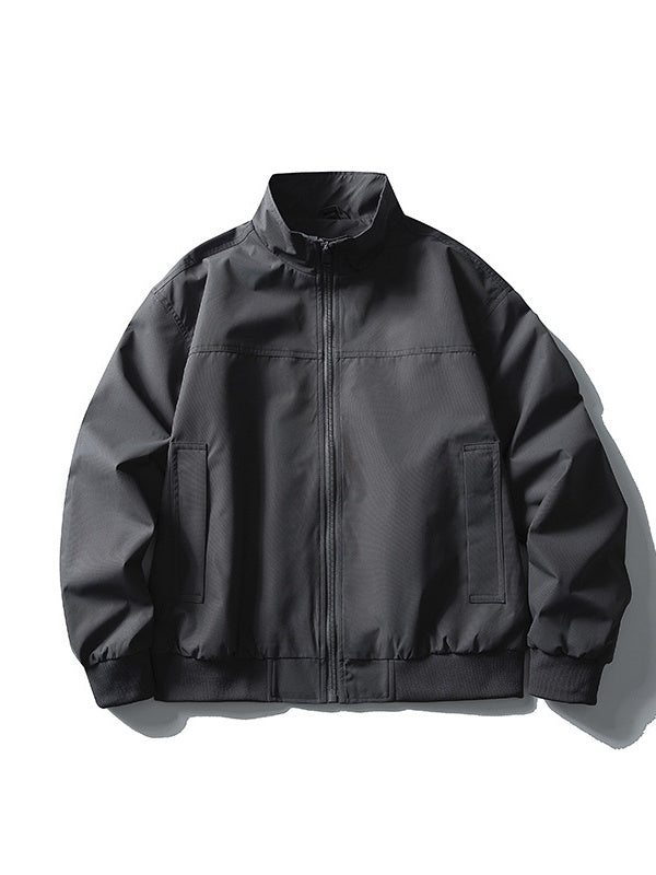 Outdoor Stand Collar Simplicity All-match Leisure Flight Jacket
