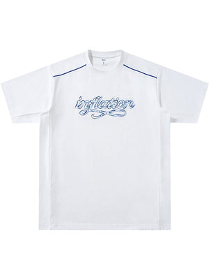 Applique Color-blocked T-shirts