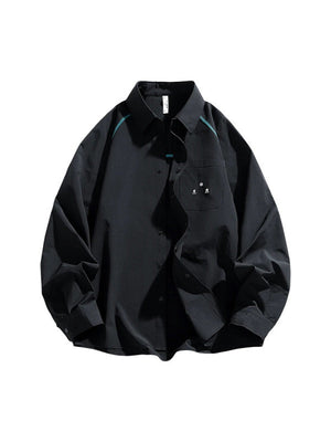 Hasselblad Line Loose-fit Color-blocked Shirts